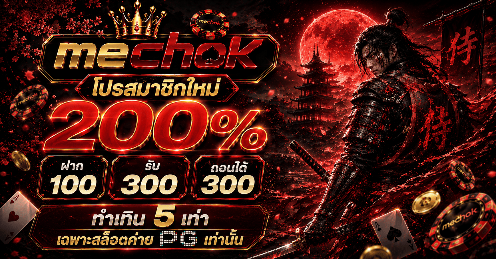 สล็อตออนไลน์ MECHOK รวมทุกค่ายเกมสล็อตยอดนิยม